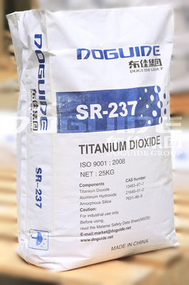 Dióxido de titanio de proceso Tio2 del sulfato de SR-237 Doguide para la capa del polvo